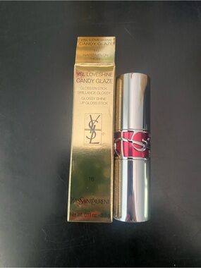 YSL CANDY GLAZE LIP GLOSS STICK IN WATERMELON HIGH new in box